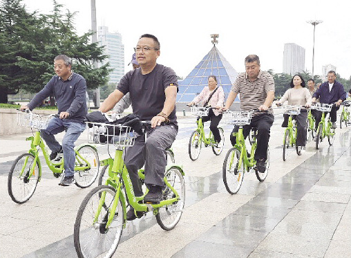 濰坊：一場(chǎng)騎行一路景 倡導(dǎo)綠色出行